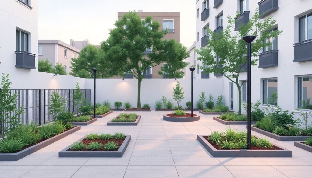 Как создавать комфортные дворы без лишних затрат - иллюстрация