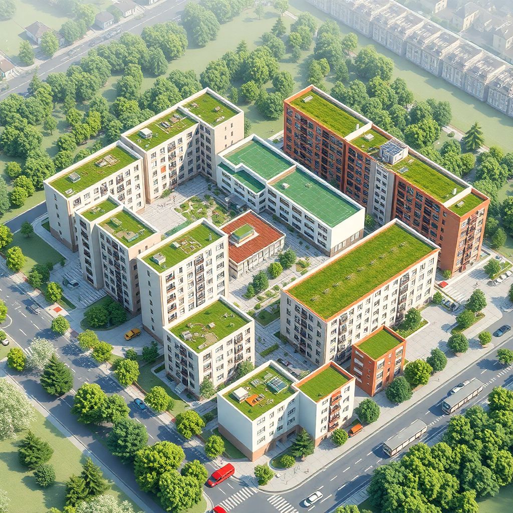 Долгосрочное планирование реновации спальных кварталов и социальной инфраструктуры