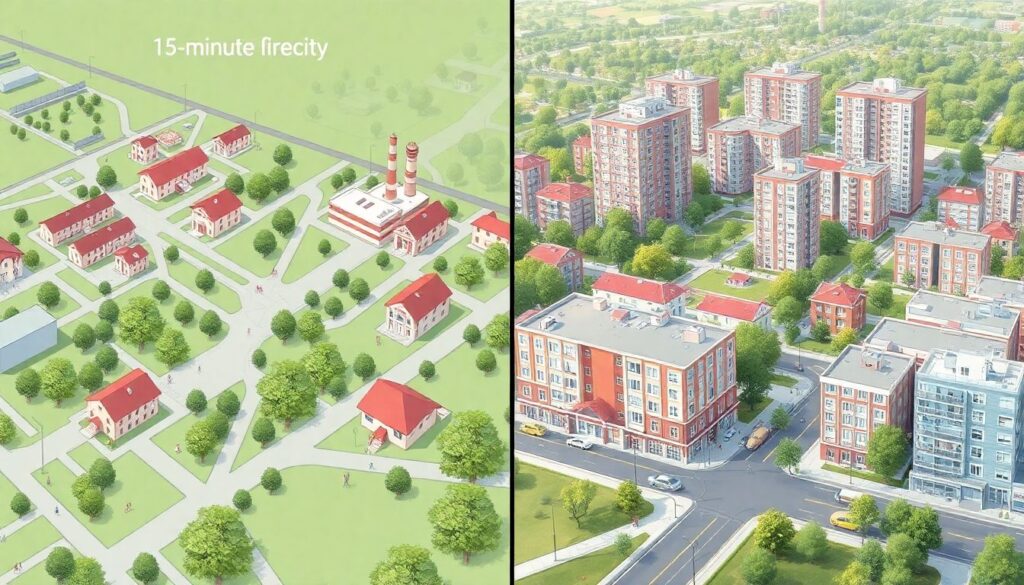 Как выбрать площадку для новых социальных объектов в спальном районе - иллюстрация