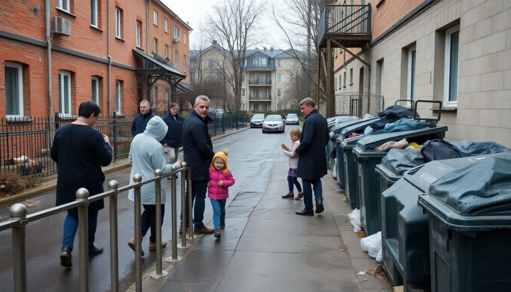 Городские аванпосты: транспортная доступность и безопасность на уровне двора - иллюстрация