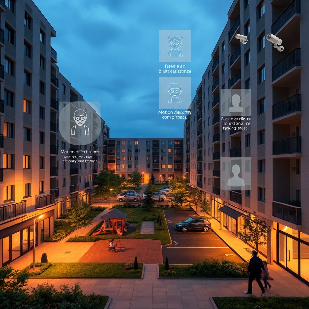 Безопасные дворы: современные системы освещения и видеонаблюдения для дома