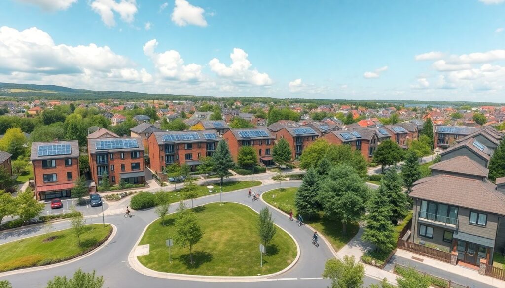 Экологические стандарты при строительстве новых кварталов - иллюстрация