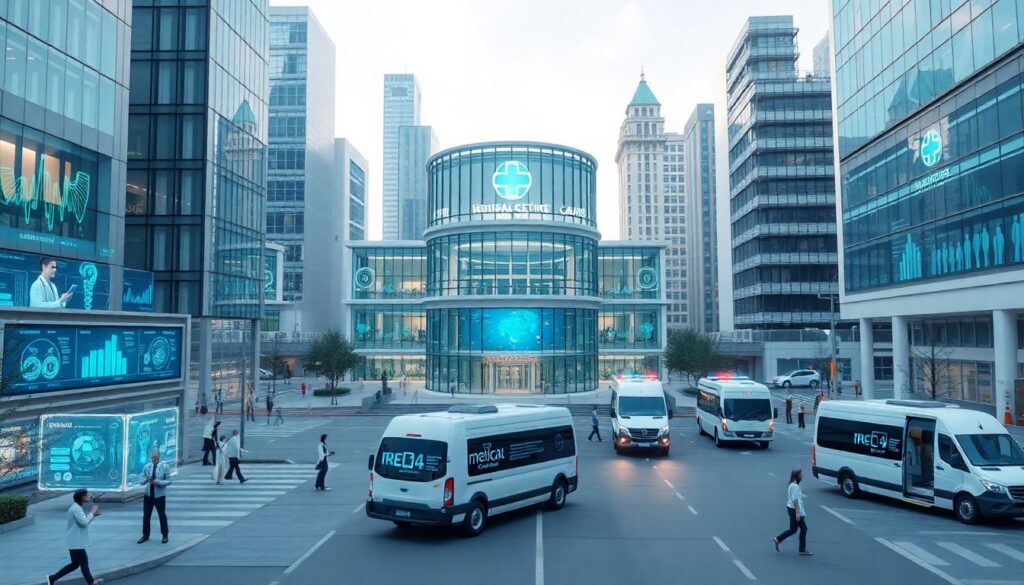 Модернизация инфраструктуры здравоохранения в спальных районах - иллюстрация