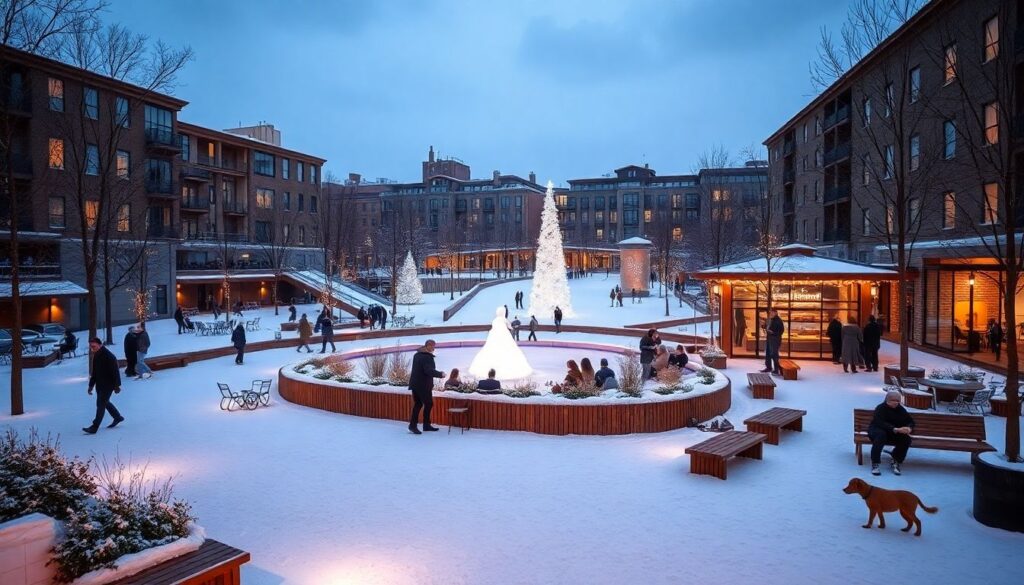 Как организовать общественные пространства для жителей разных возрастов - иллюстрация