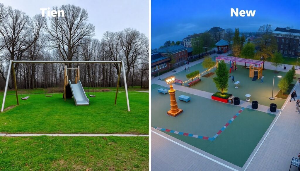 Как организовать общественные пространства для жителей разных возрастов - иллюстрация