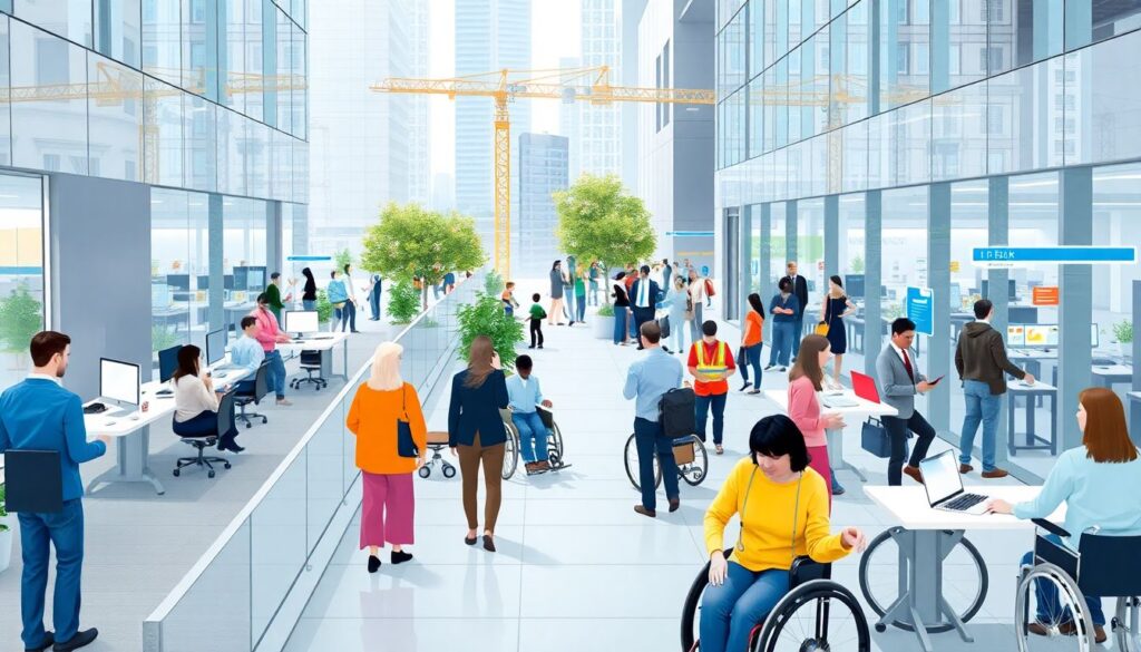 Инклюзивная среда: доступность города и физическая реабилитация в районах - иллюстрация