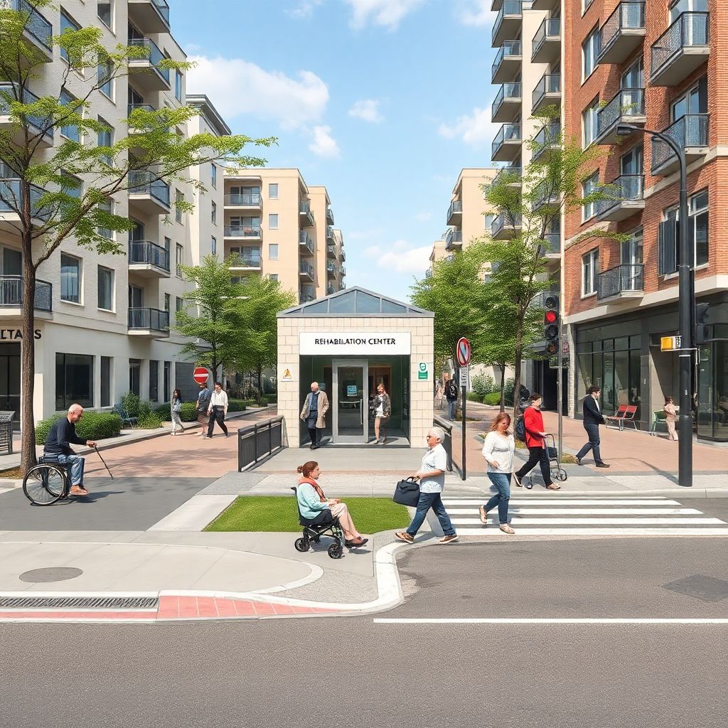 Инклюзивная среда города: доступность и физическая реабилитация в районах