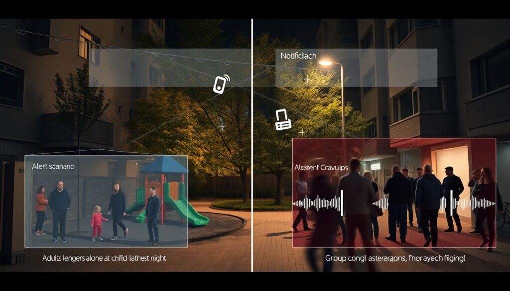 Секьюрити-решения для дворов: безопасные детские площадки и подъезды - иллюстрация