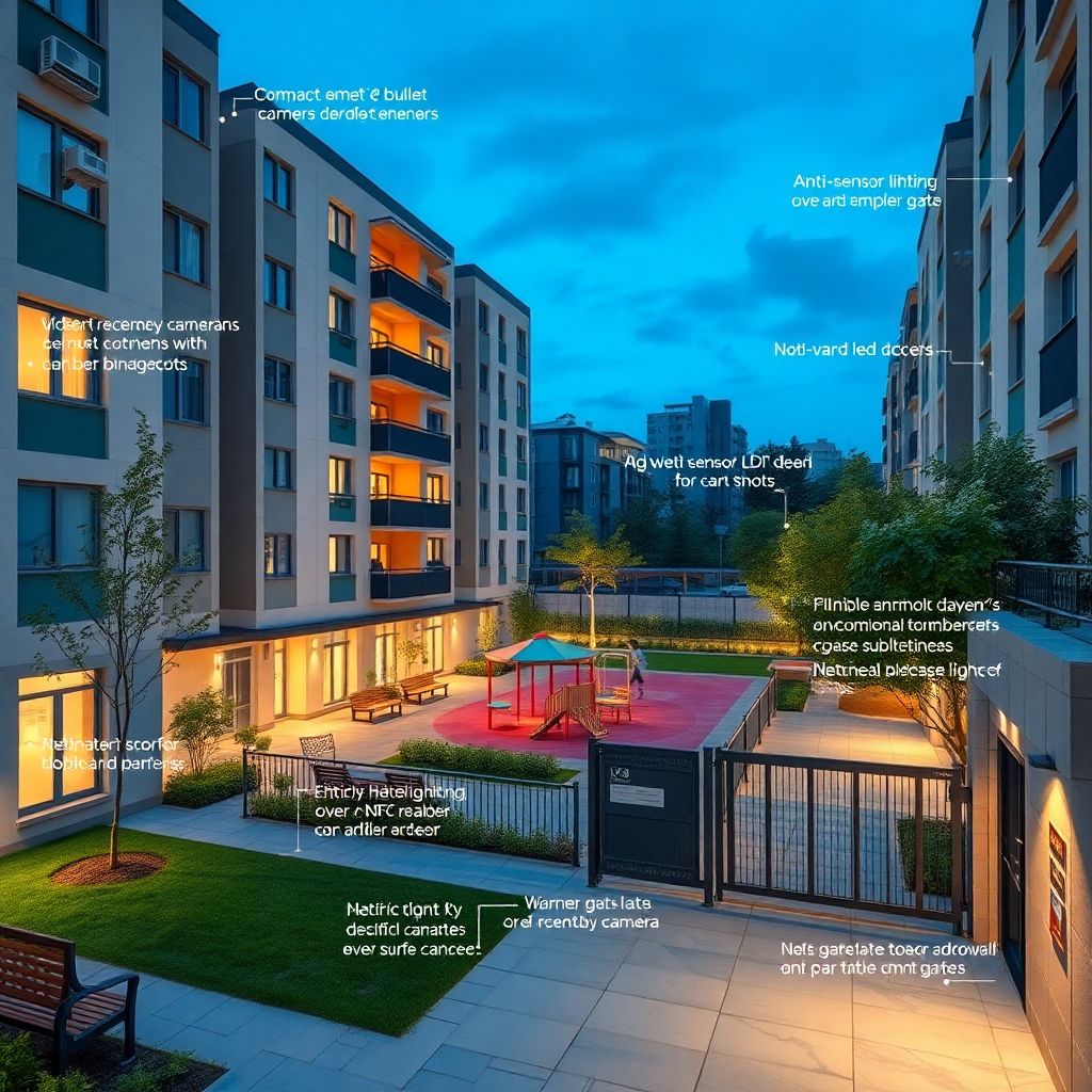 Секьюрити-решения для дворов: безопасные детские площадки и подъезды