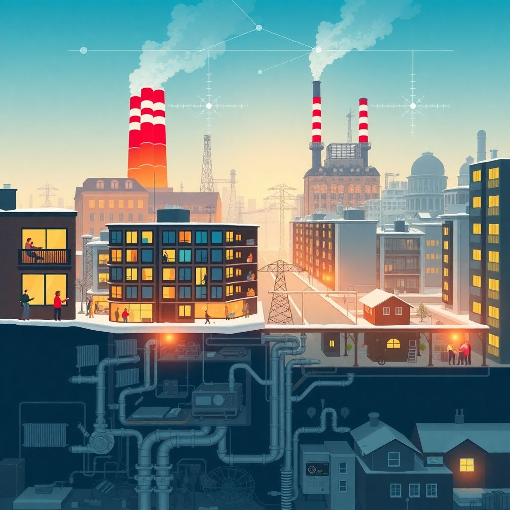 Городская энергия: локальные теплоцентрали и эффективное энергосбережение